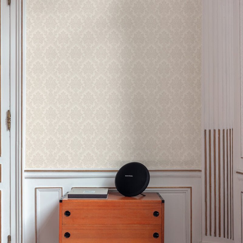 Pattano Damask Wallpaper - Taupe - Grandeco - A65402Wallpaper199