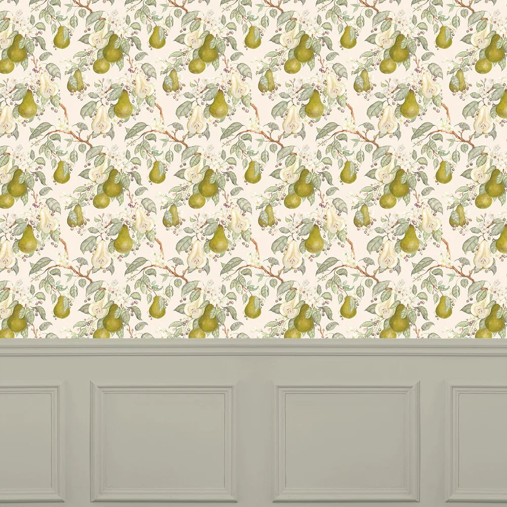 Pear Orchard Wallpaper - Cream - Voyage Maison - PORCHAR/WPO/CREWallpaper199
