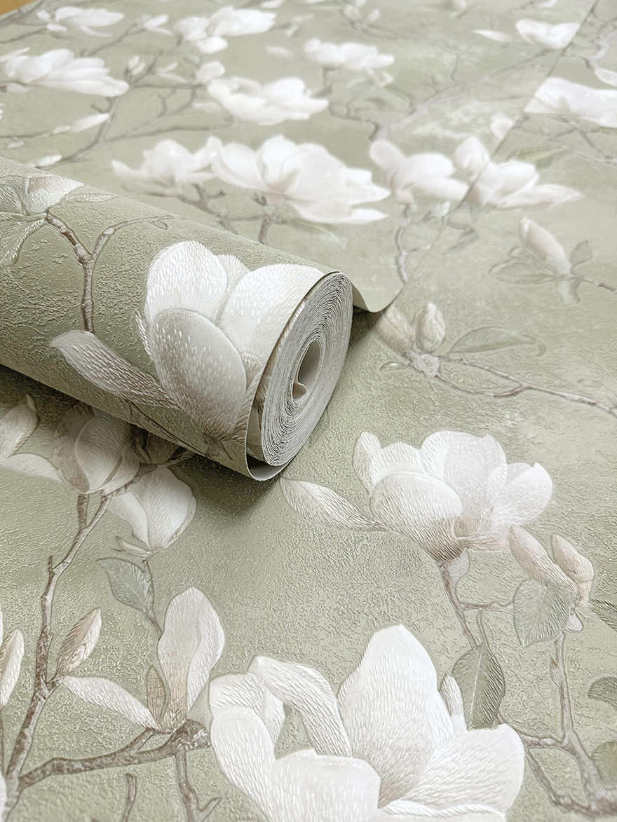 Petaline Wallpaper - Sage - Holden Décor - 36401Wallpaper199