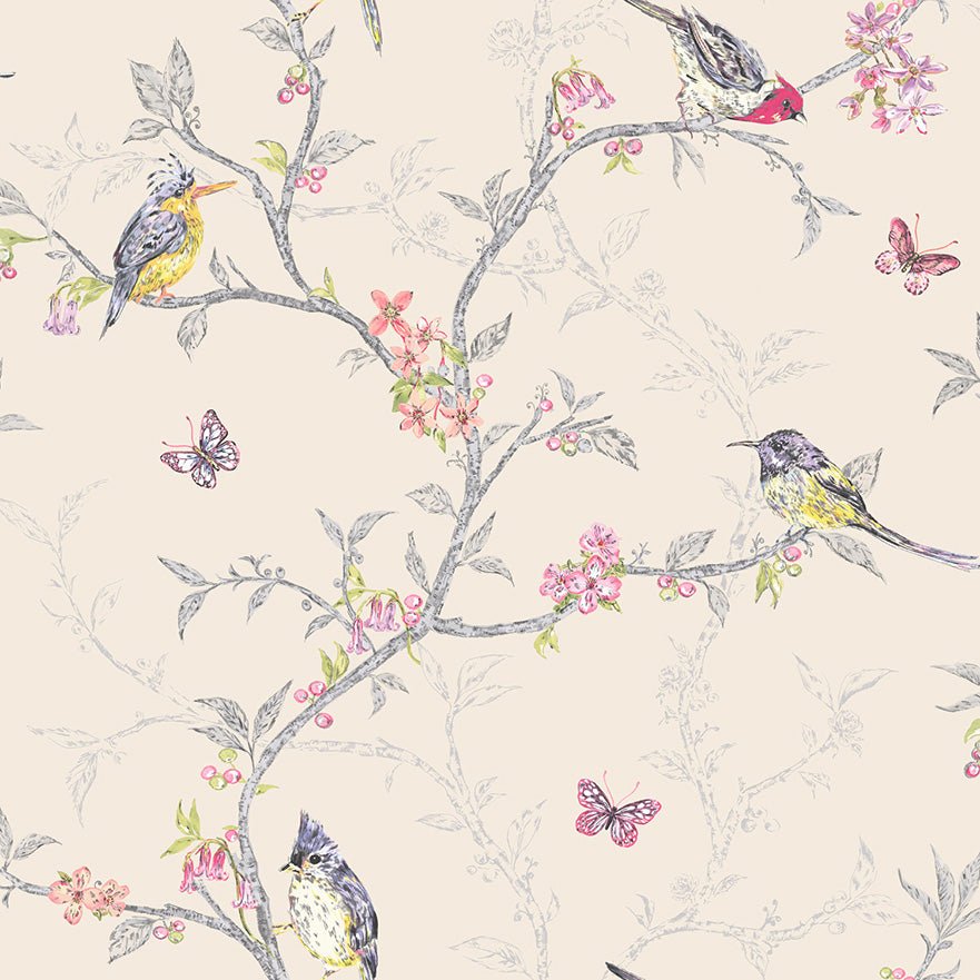 Phoebe Wallpaper - Beige - Holden Décor - 98082Wallpaper199