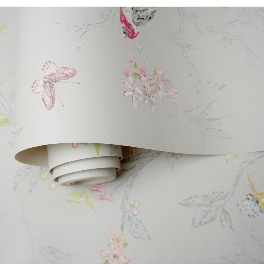 Phoebe Wallpaper - Dove - Holden Décor - 98081Wallpaper199