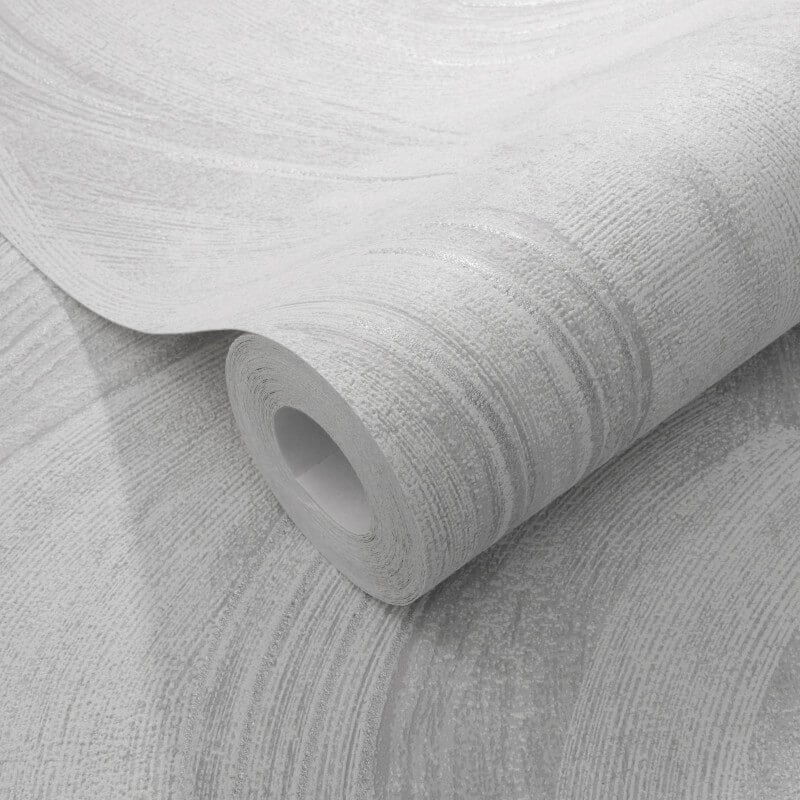 Piano Wave Metallic Wallpaper - Grey/Silver - Erismann - 10456 - 31Wallpaper199