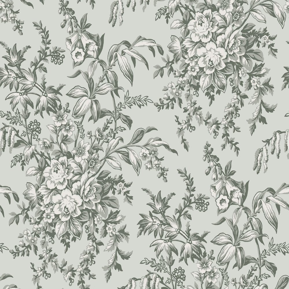 Picardie Wallpaper - Sage - Laura Ashley - 114899Wallpaper199