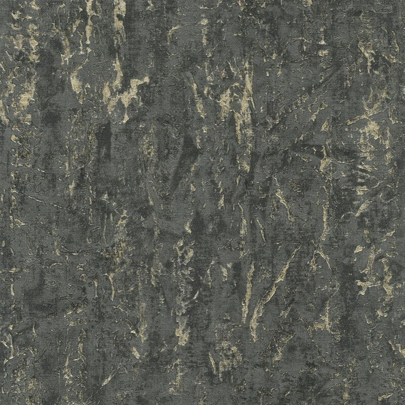 Piero Texture Metallic Wallpaper - Black/Gold - Muriva - 811304Wallpaper199