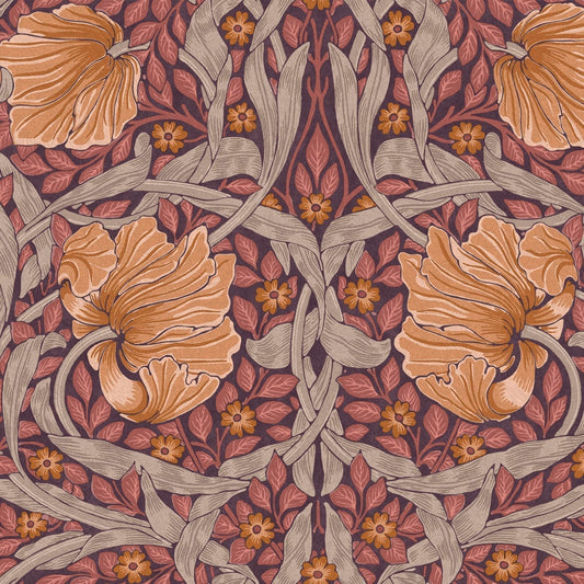 Pimpernel Wallpaper - Plum - 124239 - William Morris AHWallpaper199