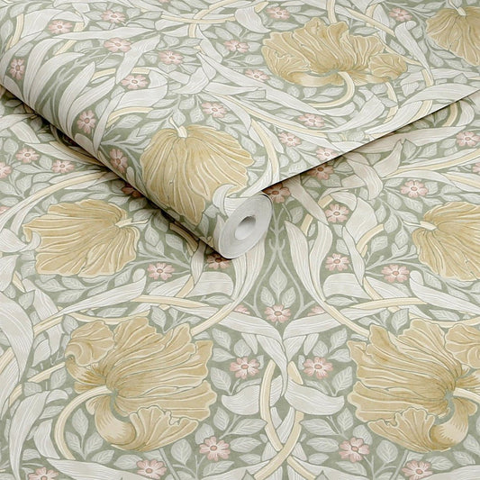 Pimpernel Wallpaper - Spring Breeze - 140506 - William MorrisWallpaper199