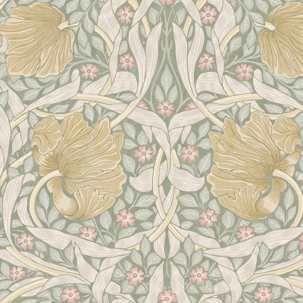 Pimpernel Wallpaper - Spring Breeze - 140506 - William MorrisWallpaper199