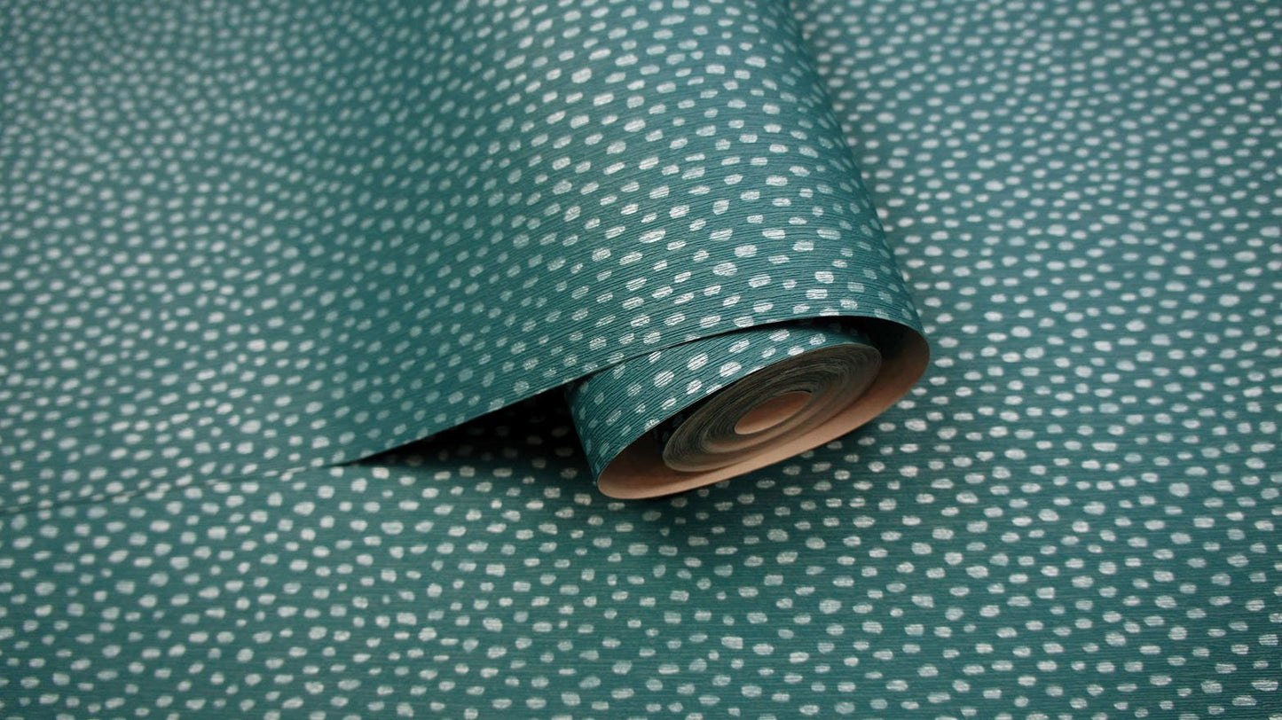Pinto Wallpaper - Teal - Holden Décor - 36143Wallpaper199