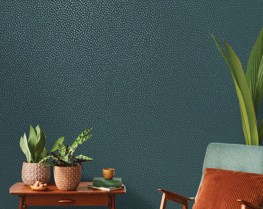 Pinto Wallpaper - Teal - Holden Décor - 36143Wallpaper199