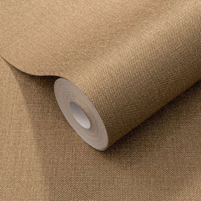 Plain Texture Wallpaper - Gold - Elle Decoration - 10444 - 30Wallpaper199