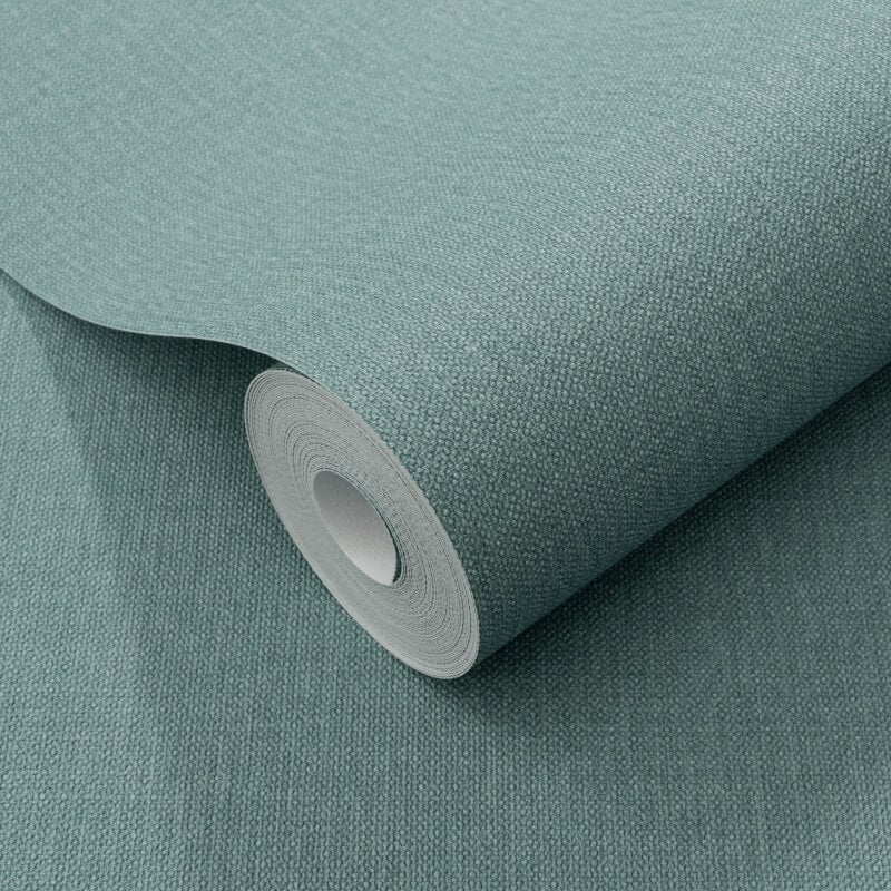 Plain Texture Wallpaper - Green - Elle Decoration - 10444 - 07Wallpaper199