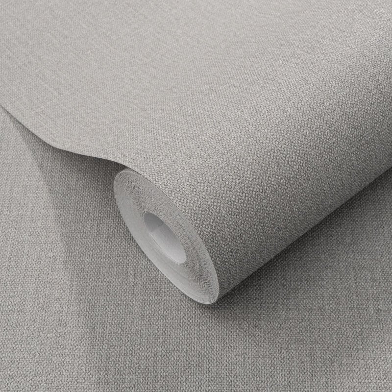 Plain Texture Wallpaper - Grey - Elle Decoration - 10444 - 10Wallpaper199
