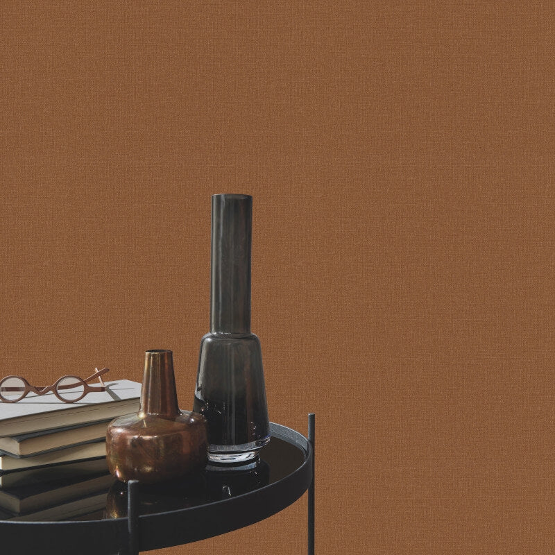 Plain Texture Wallpaper - Rust - Elle Decoration - 10444 - 13Wallpaper199