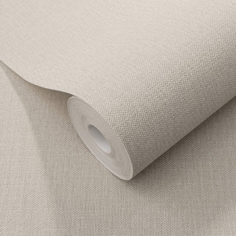 Plain Texture Wallpaper - Taupe - Elle Decoration - 10444 - 38Wallpaper199