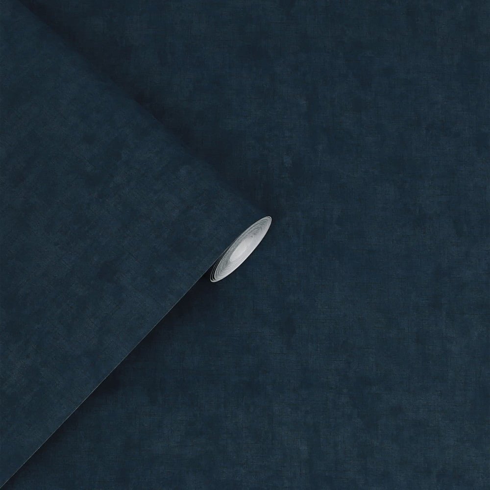 Plain Wallpaper - Midnight Seaspray - Laura Ashley - 121097Wallpaper199