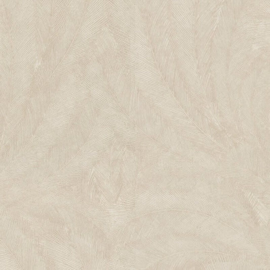 Plume Leaf Metallic Wallpaper - Beige - Erismann - 10476 - 02Wallpaper199