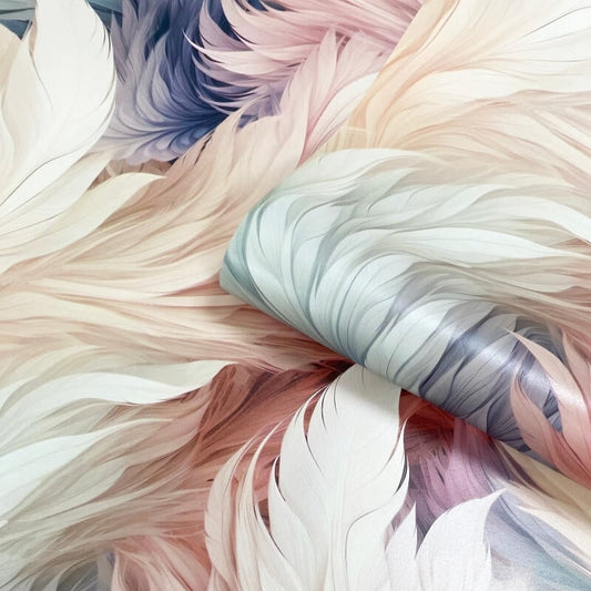 Plumes Feather Wallpaper - Multicoloured - Muriva - 217501Wallpaper199