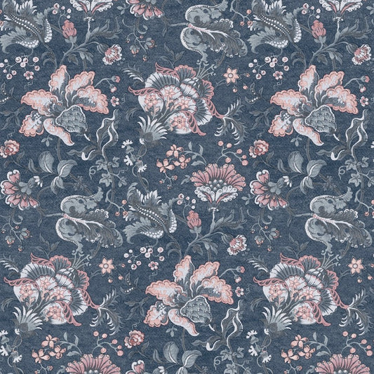 Portia Wallpaper - Dark Seaspray - Laura Ashley - 114908Wallpaper199