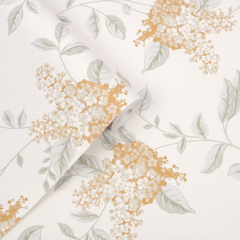 Portland Wallpaper - Apricot - Laura Ashley - 127394Wallpaper199
