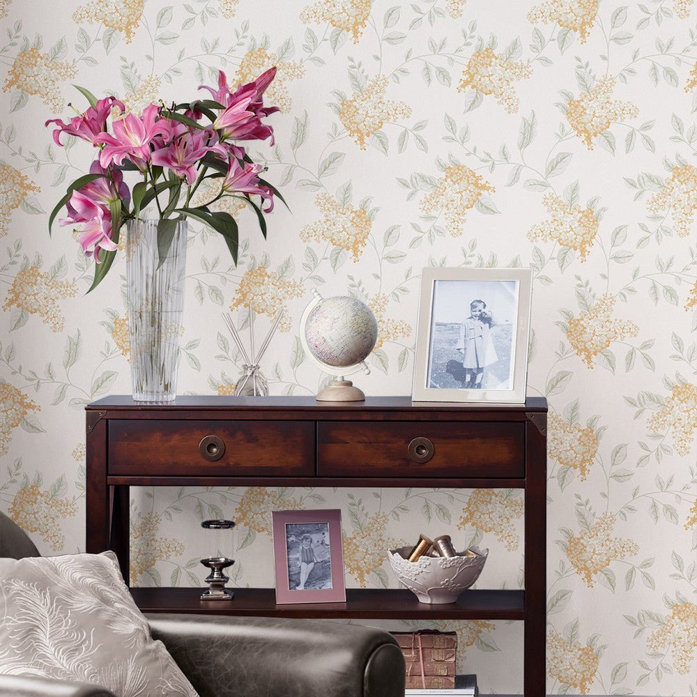Portland Wallpaper - Apricot - Laura Ashley - 127394Wallpaper199