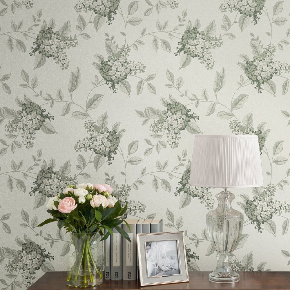 Portland Wallpaper - Fern - Laura Ashley - 127393Wallpaper199