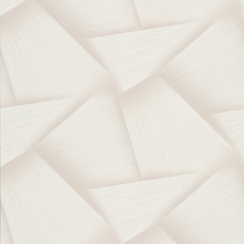 Pose 3D Effect Geo Metallic Wallpaper - Cream - Erismann - 10401 - 14Wallpaper199