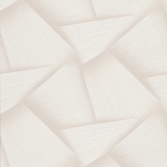 Pose 3D Effect Geo Metallic Wallpaper - Cream - Erismann - 10401 - 14Wallpaper199