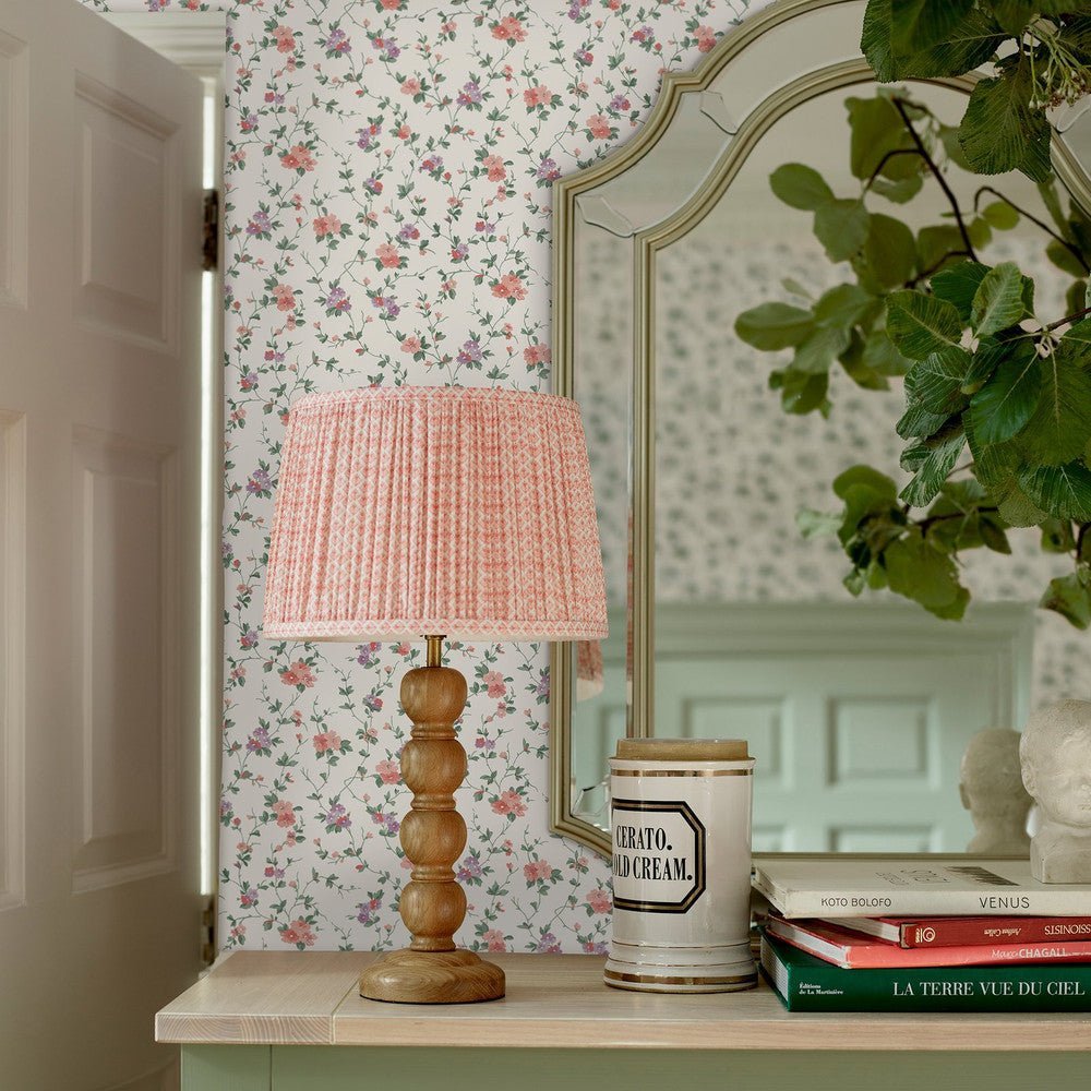Priory Wallpaper - Coral Pink - Laura Ashley - 122765Wallpaper199