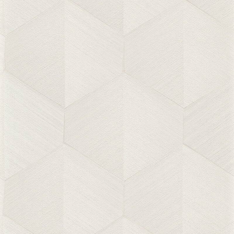 Prisma 3D Graphic Waves Metallic Wallpaper - Beige - Erismann - 10370 - 26Wallpaper199