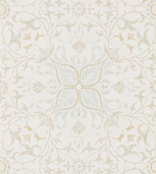 Pure Net Ceiling Wallpaper - Ecru/Linen - 216039 - Morris & CoWallpaper199