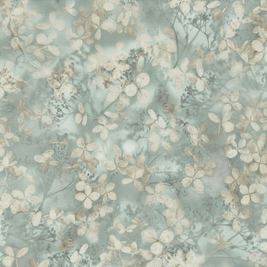 Purity Elderberry Blossoms Wallpaper - Green - Erismann - 10415 - 07Wallpaper199