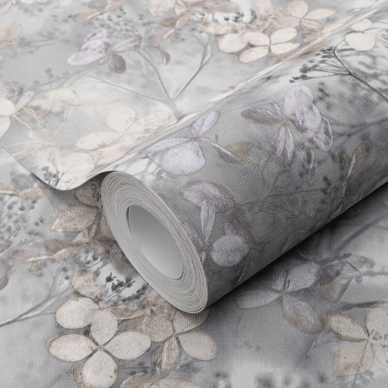 Purity Elderberry Blossoms Wallpaper - Light Grey - Erismann - 10415 - 31Wallpaper199