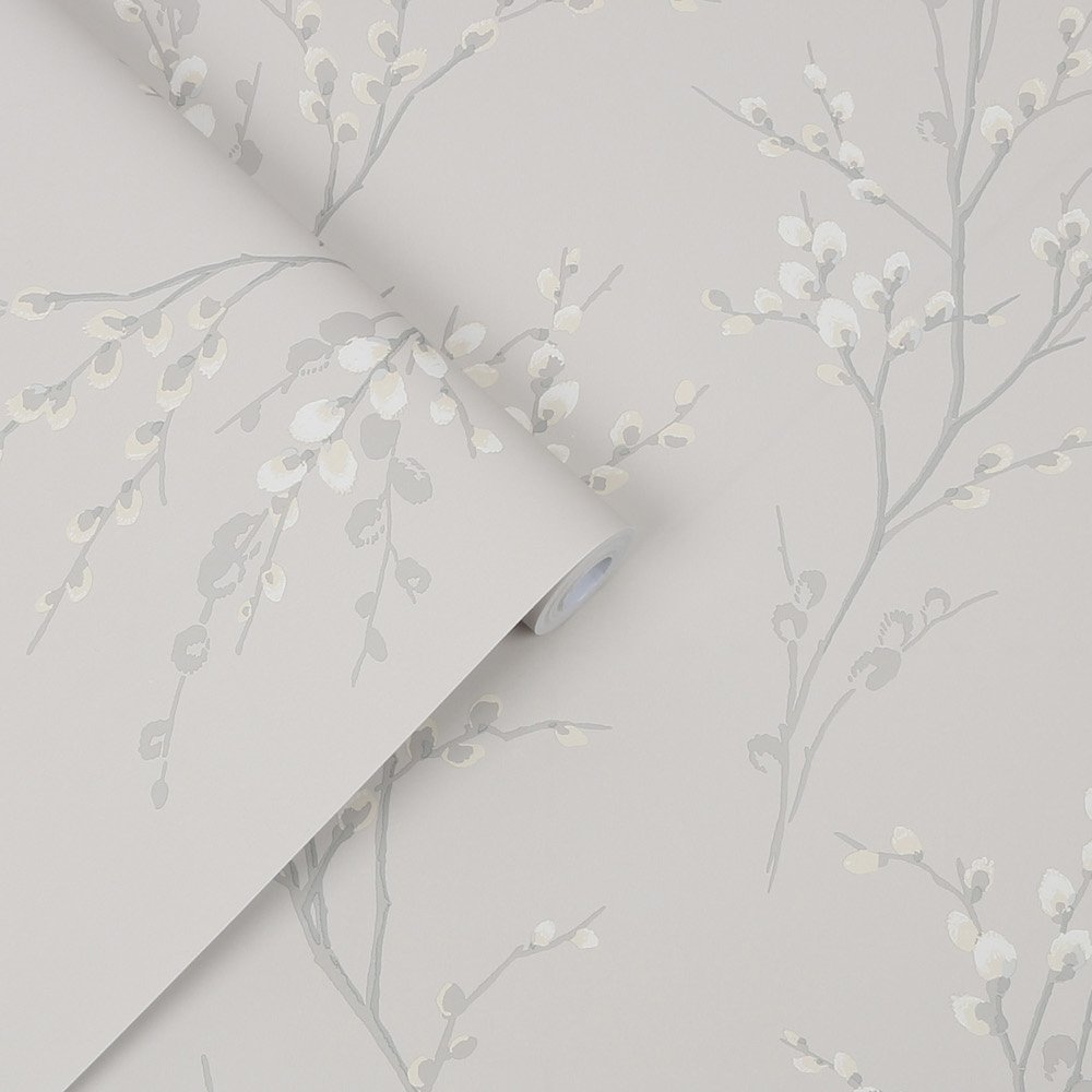 Pussy Willow Wallpaper - Dove Grey - Laura Ashley - 113361Wallpaper199
