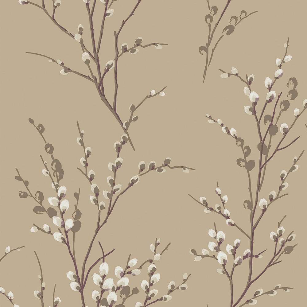 Pussy Willow Wallpaper - Natural - Laura Ashley - 113358Wallpaper199