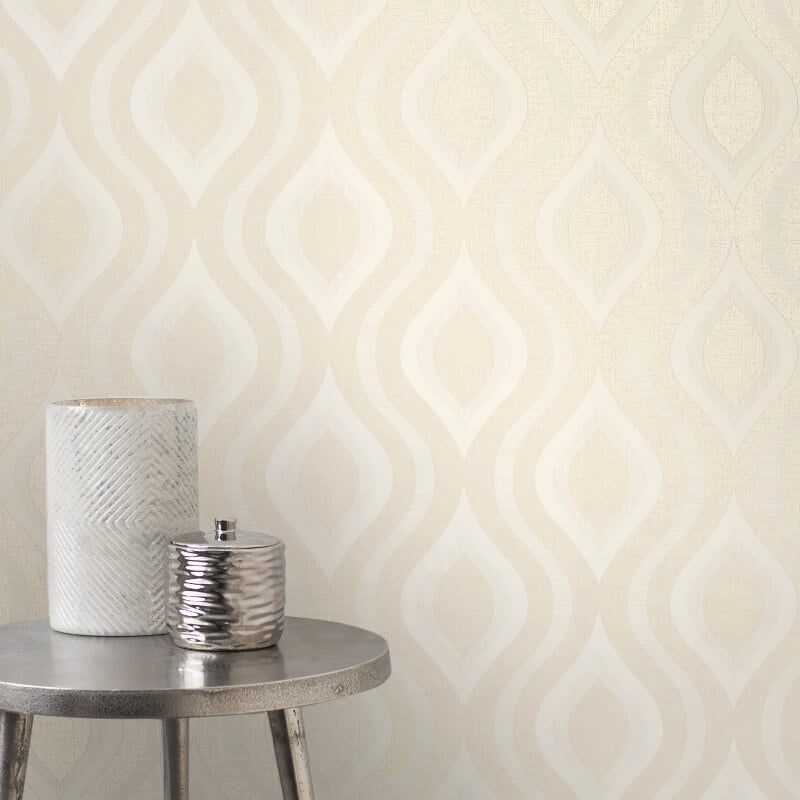 Quartz Geo Glitter Wallpaper - Gold - Fine Décor - FD41973Wallpaper199