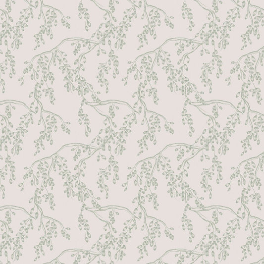 Rainham Willow Wallpaper - Sage - Laura Ashley - 140333Wallpaper199