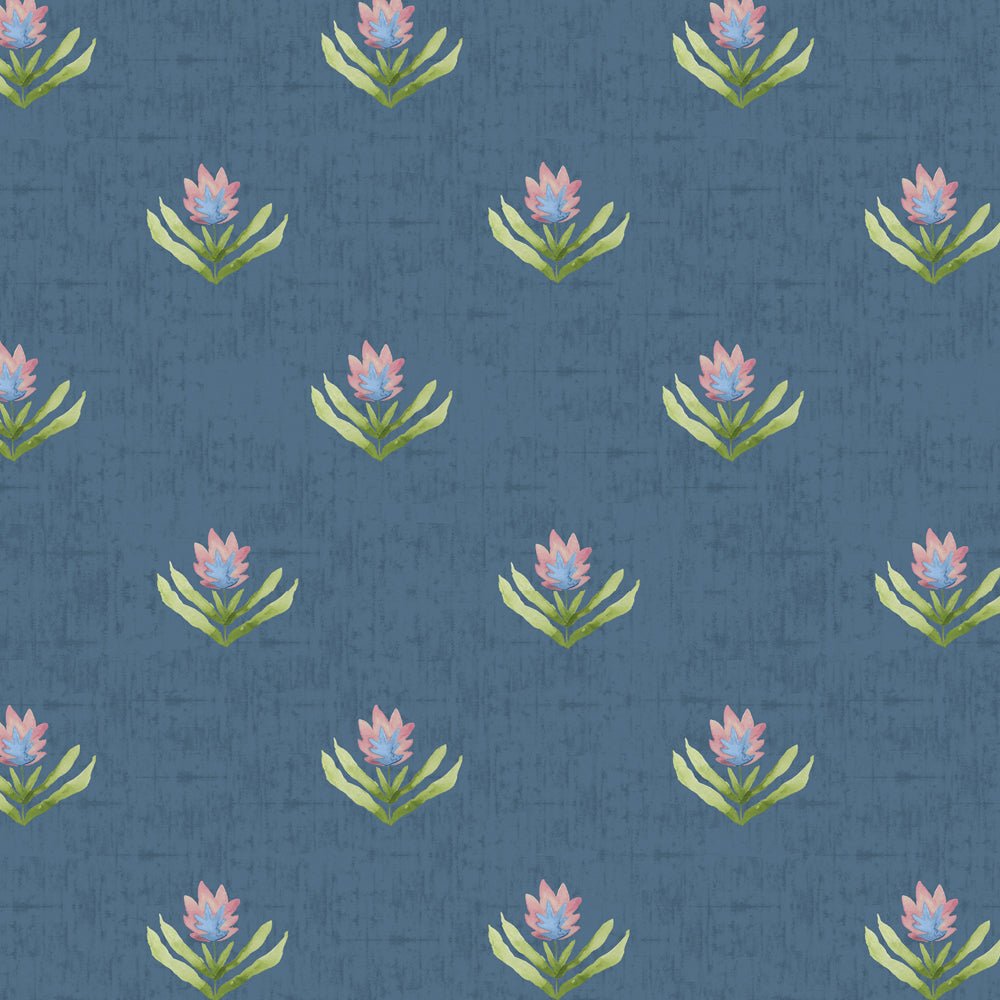 Raja Wallpaper - Denim - Voyage Maison - RAJA/WPO/DENWallpaper199