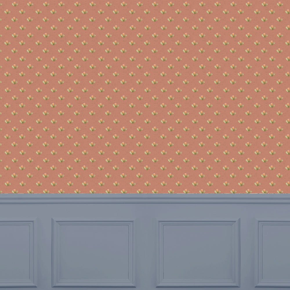 Raja Wallpaper - Terracotta - Voyage Maison - RAJA/WPO/TERWallpaper199