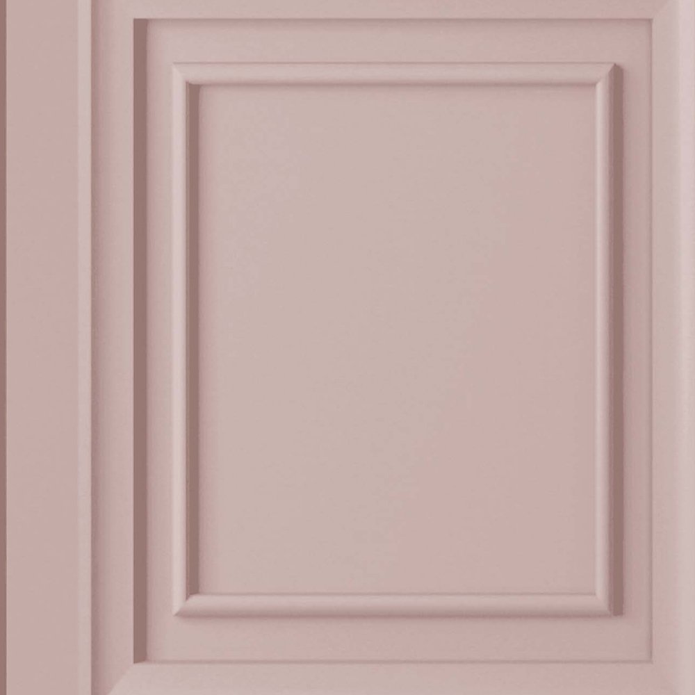 Redbrook Wood Panel Wallpaper - Blush - Laura Ashley - 115257Wallpaper199