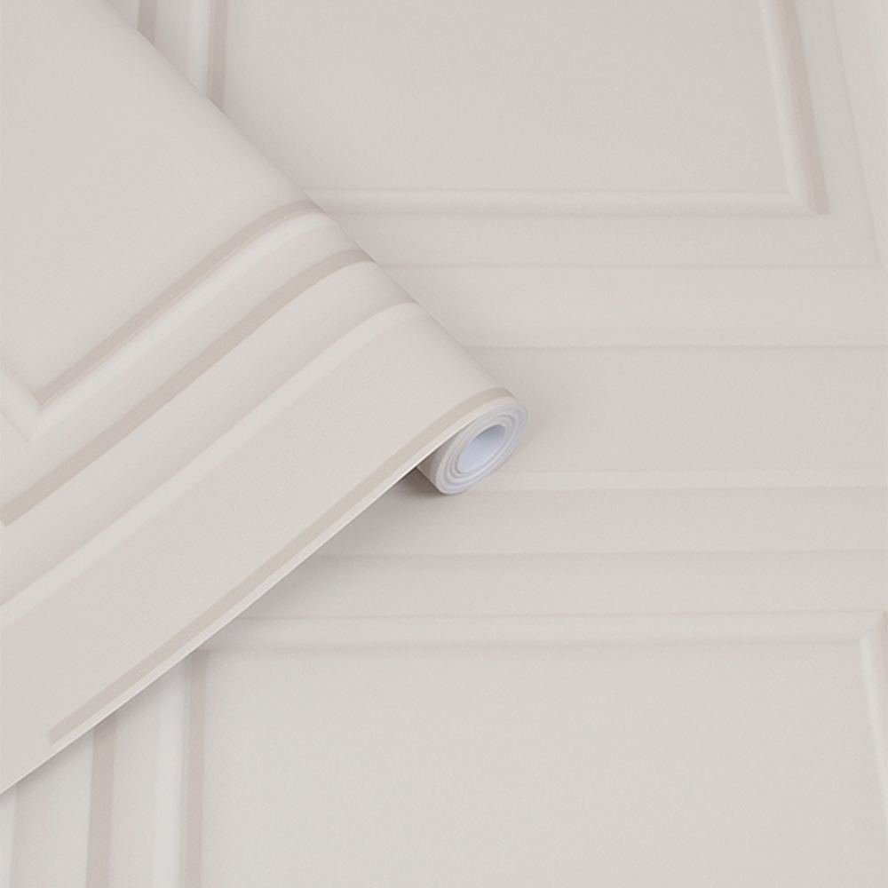 Redbrook Wood Panel Wallpaper - Dove Grey - Laura Ashley - 115256Wallpaper199