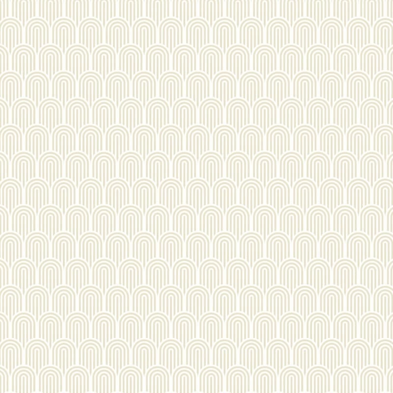 Retro Arch Wallpaper - Cream - Hoopla Walls - HWA1066WWallpaper199