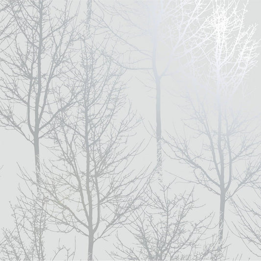 Rhea Trees Wallpaper - Grey Silver - Holden Décor - 90760Wallpaper199