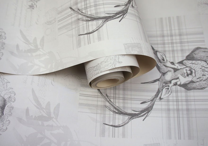 Richmond Wallpaper - Grey/Charcoal - Holden Décor - 98013Wallpaper199