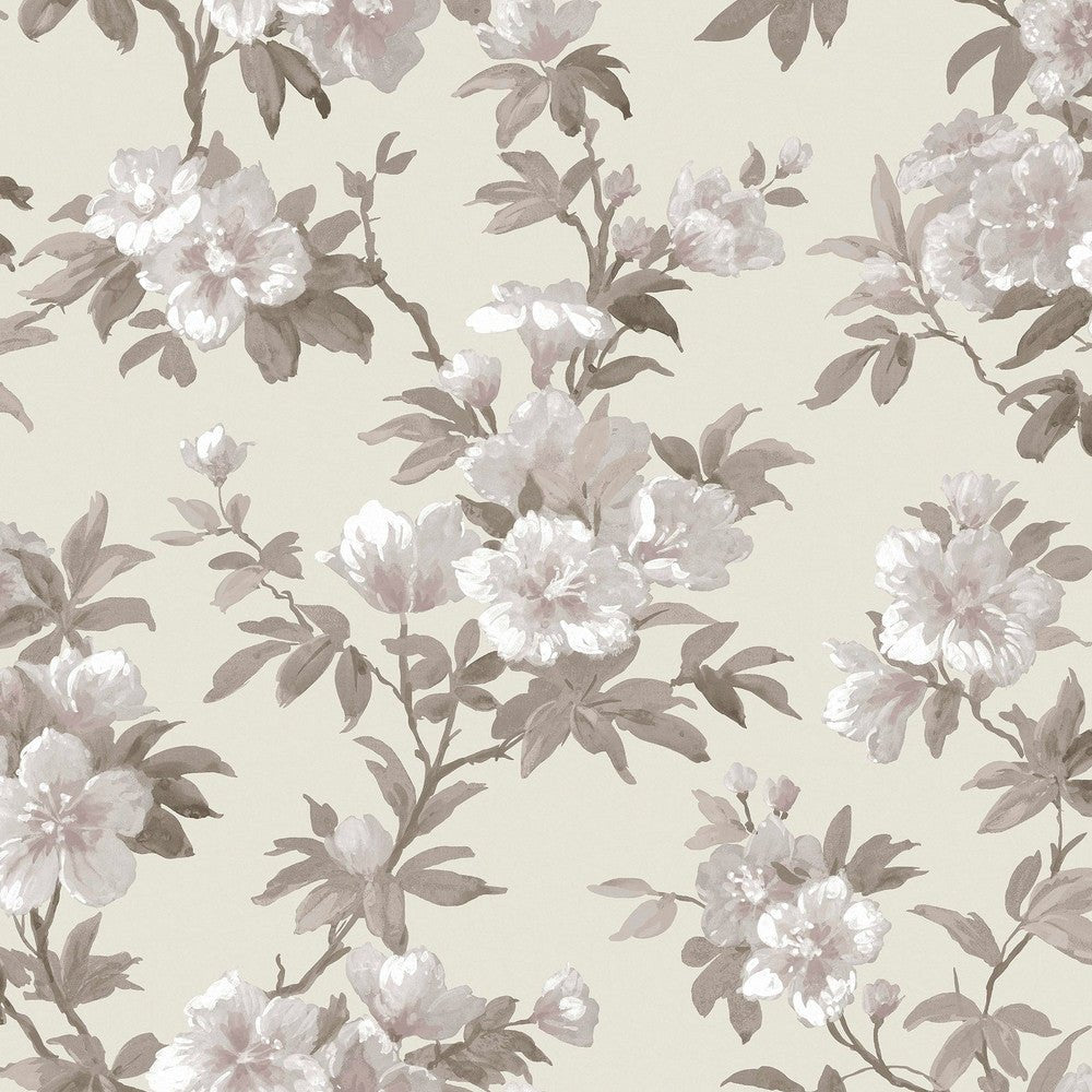 Rosamund Wallpaper - Natural - Laura Ashley - 127389Wallpaper199