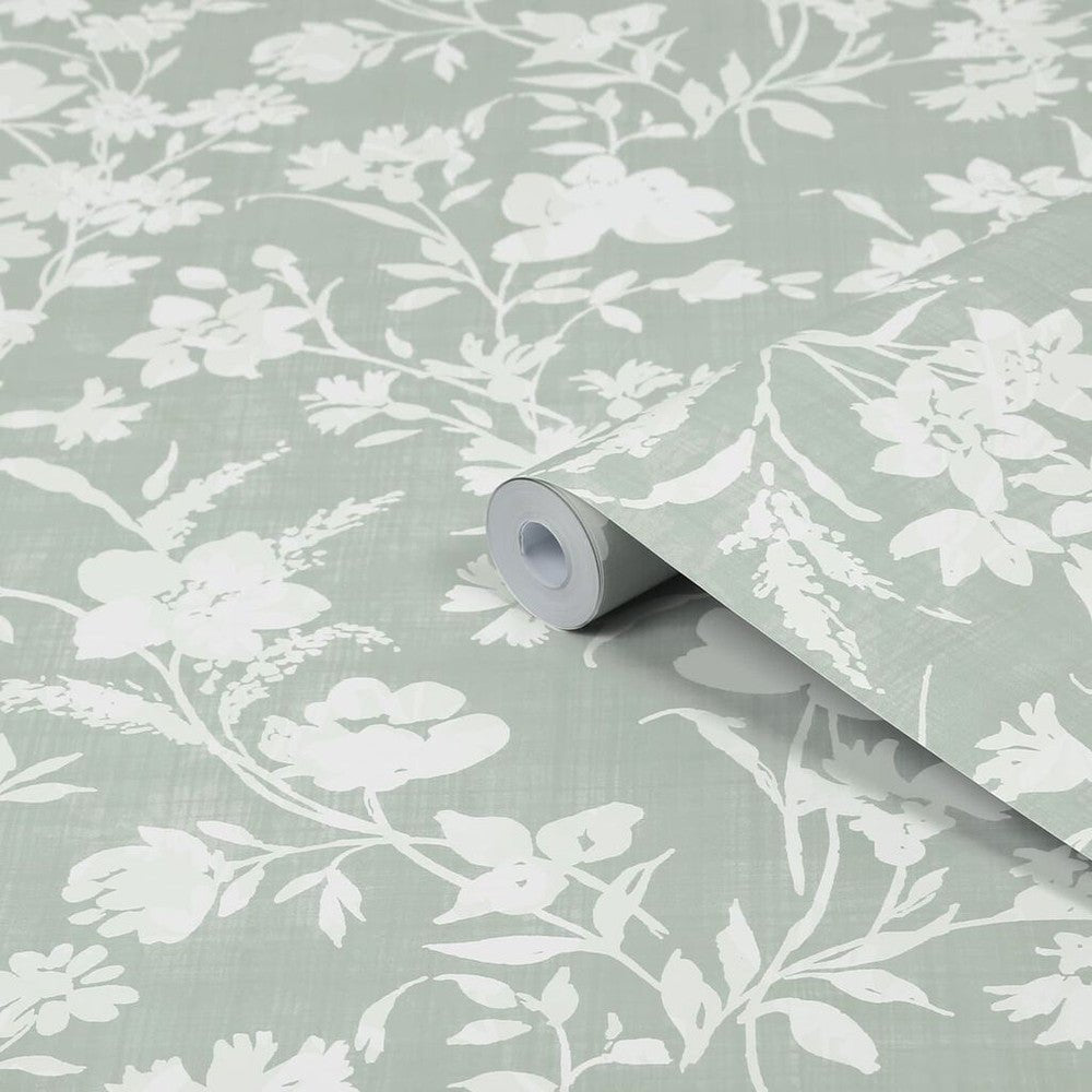 Rye Wallpaper - Sage Green - Laura Ashley - 119855Wallpaper199