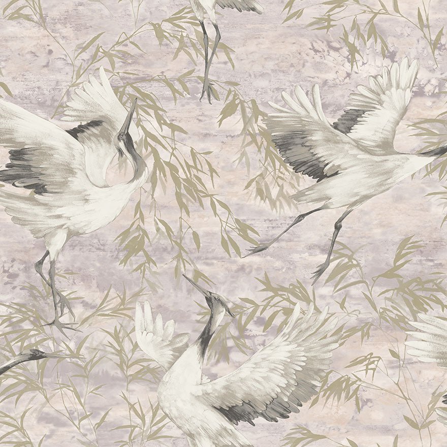 Sarus Wallpaper - Pink - Holden Décor - 36101Wallpaper199