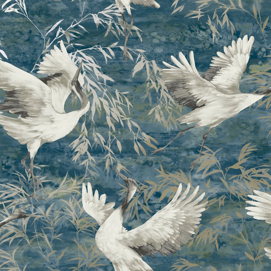 Sarus Wallpaper - Teal - Holden Décor - 36103Wallpaper199