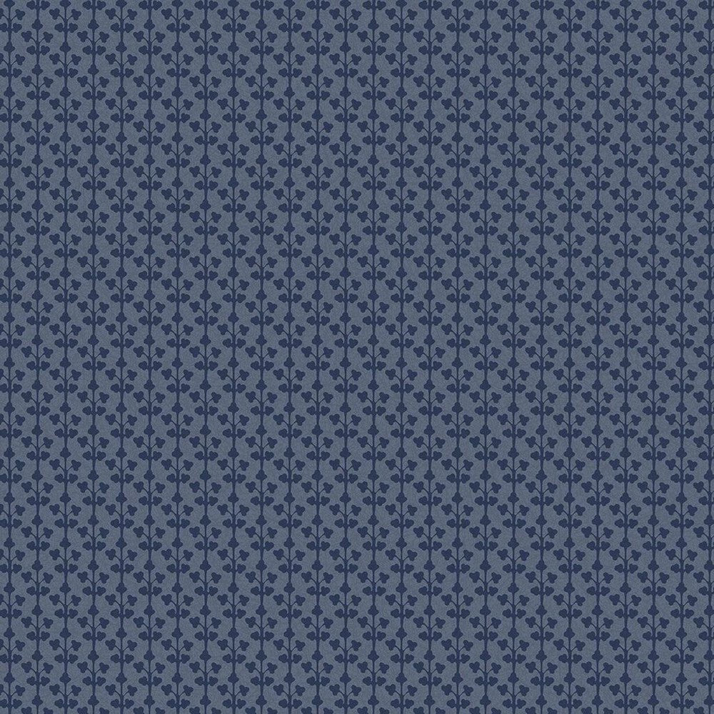 Seaham Wallpaper - Midnight Blue - Laura Ashley - 118487Wallpaper199