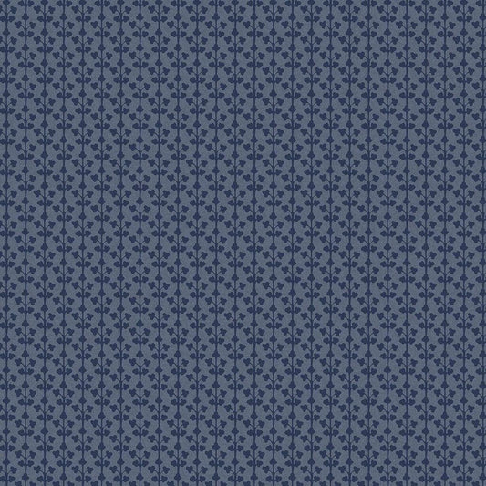 Seaham Wallpaper - Midnight Blue - Laura Ashley - 118487Wallpaper199