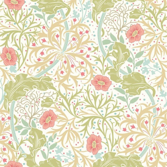 Seaweed Garden Wallpaper - Rose Pink - Hoopla Walls - HWA1100WWallpaper199